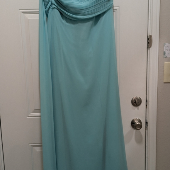 Ever Pretty Strapless Turquoise Dress - Picture 5 of 14